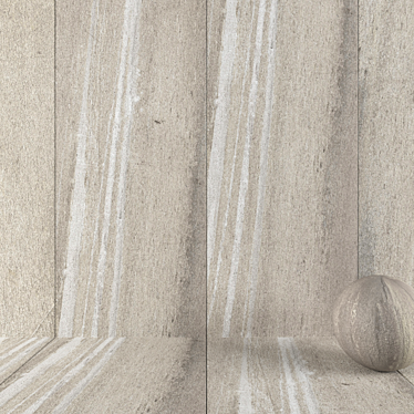 Santorini Beige Stone Wall Tiles 3D model image 1 