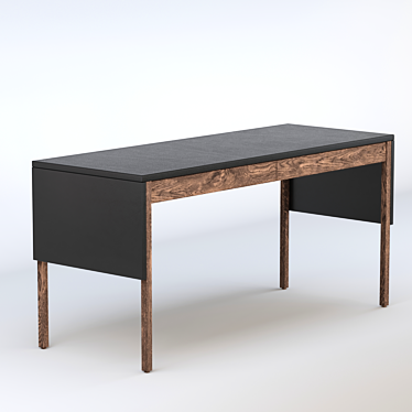 Modern Neri&Hu 777 Drape Desk 3D model image 1 