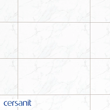 Cersanit Calacatta White Tile 29.8x59.8: Elegant and Versatile 3D model image 1 