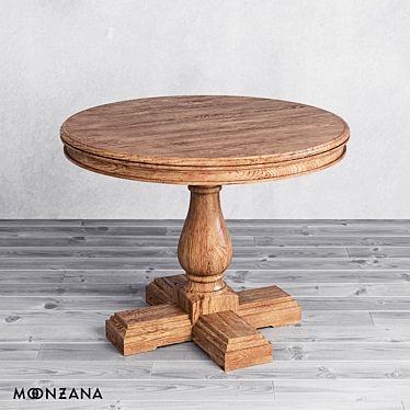 
Russian Translation: Height: 77cm Length: 100cm Depth: 100cm Materials: Solid Oak Collection: Republic Link to product: 3D model image 1 