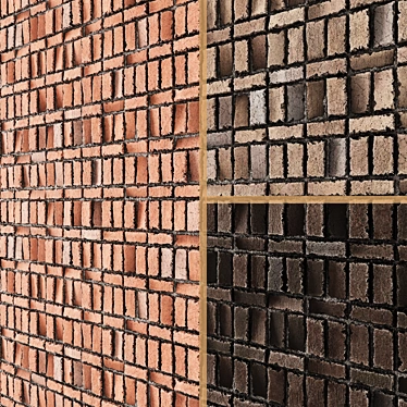 Brick04 Substance Designer 4K 3D model image 1 