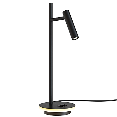Estudo Z010TL-L8B3K Black Table Lamp 3D model image 1 