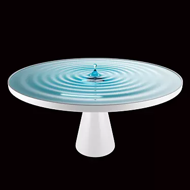 Rippling Wave Table 3D model image 1 