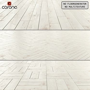 Chantilly Oak Laminate Flooring 3D model image 1 