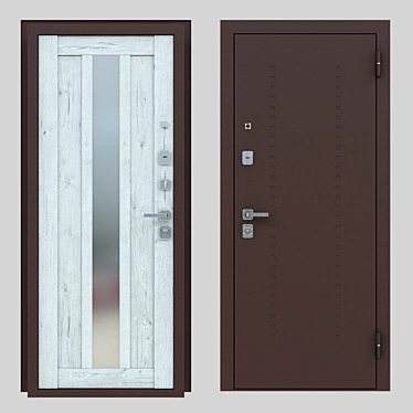 Prima Fortezza Luxury Doors 3D model image 1 