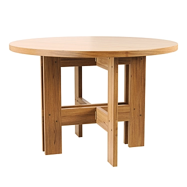 Frama Farmhouse Round Dining Table 3D model image 1 