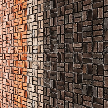 4K Brick Texture Set 3D model image 1 