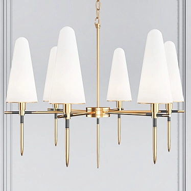 Anke Chandelier: Modern Loft Style 3D model image 1 