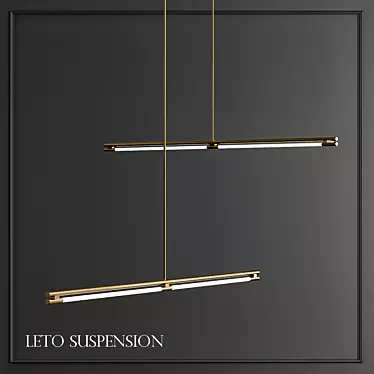 LETO 2013: Modern Suspension Light 3D model image 1 