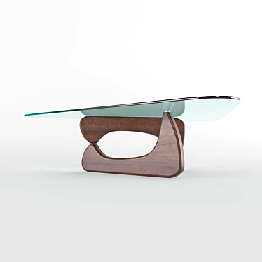 Modern Minimalist Coffee Table 3D model image 1 