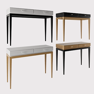 Amphi Vanity Table 3D model image 1 