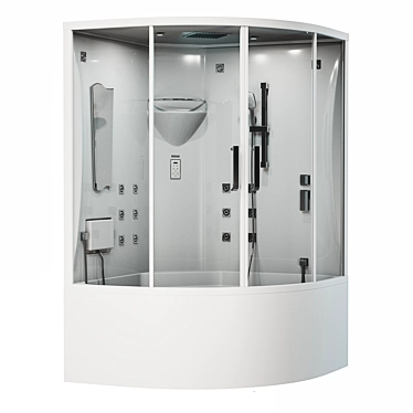 SSWW BU110 Steam Shower 3D model image 1 