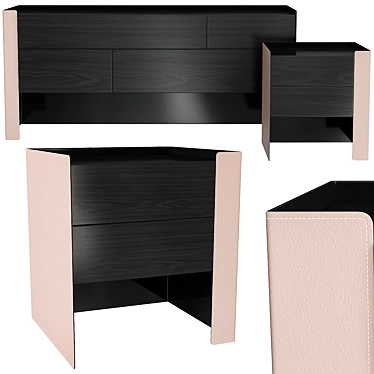 Poliform CHLOE: Stylish Multifunctional Furniture 3D model image 1 