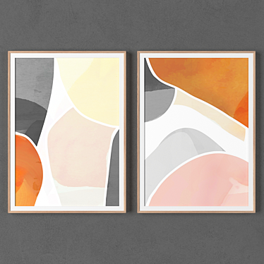 Abstract Frames Collection 3D model image 1 