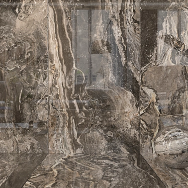 Museum Orobico Light: Elegant Marble Wall Tiles 3D model image 1 