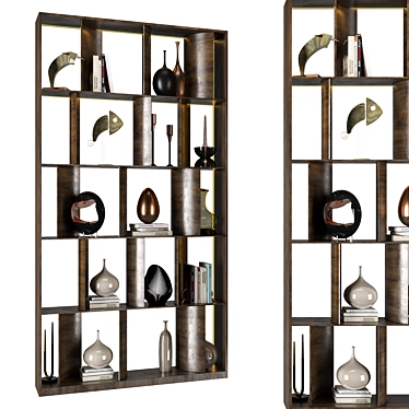 Versatile Shelving Unit with Multiple File Formats 3D model image 1 