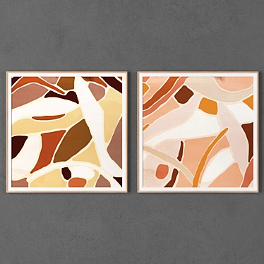 Abstract Frames Collection: 700mm & 2000px 3D model image 1 