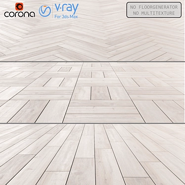 Versatile Laminate Flooring Collection 3D model image 1 