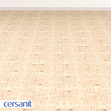 Cersanit Woodhouse Mosaic in Beige - 29.7x29.7 mm 3D model image 1 