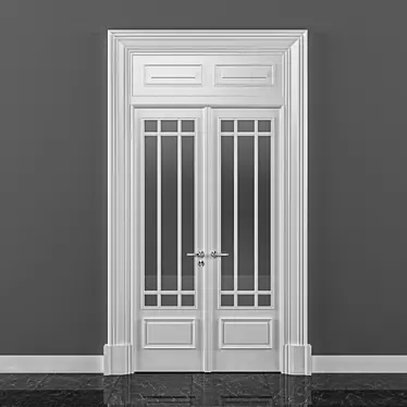 Classic Doors Collection 3D model image 1 