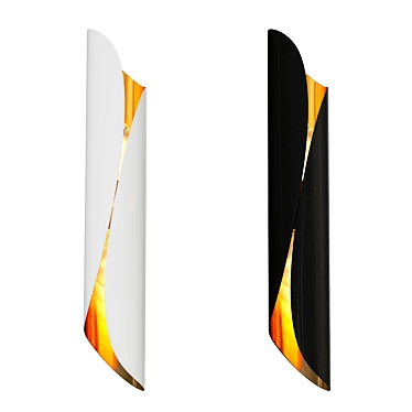 Modern Up and Down Ceiling Lights 3D model image 1 