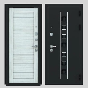 Elegant Prima Fortezza Door 3D model image 1 