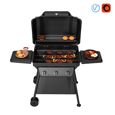 Ultimate Grill Master Barbecue 3D model image 1 