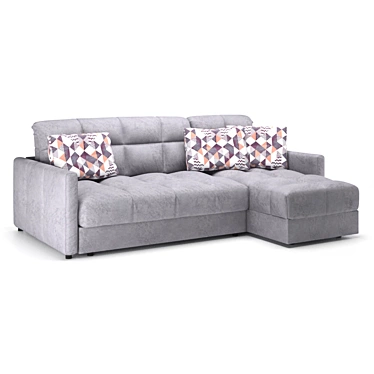 Title: Moon 015 Sofa: Elegant Comfort 3D model image 1 