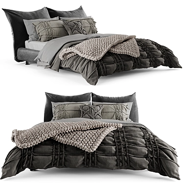 Bed Bokara Grey