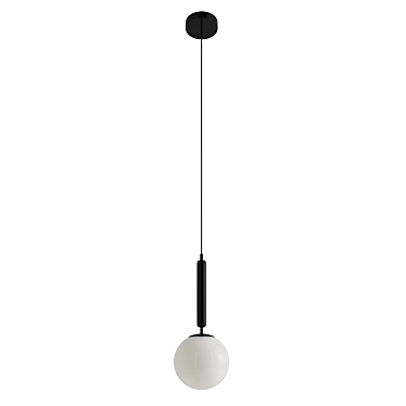 Modern Black Pendant Light- MJ_FARO 3D model image 1 