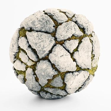 Rock PBR Ground & Wall Tiles 3D model image 1 