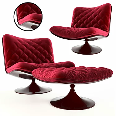 Baxter marlyin velvet chair