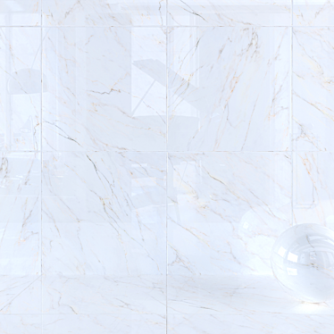 Gioia Gold Stone Wall Tiles 3D model image 1 