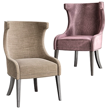 Elegant Elson Chair 3D model image 1 