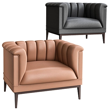 Ultimate Comfort Lounge Chair 3D model image 1 