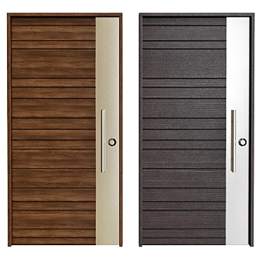 Modern Elegance: Interior Doors 3D model image 1 