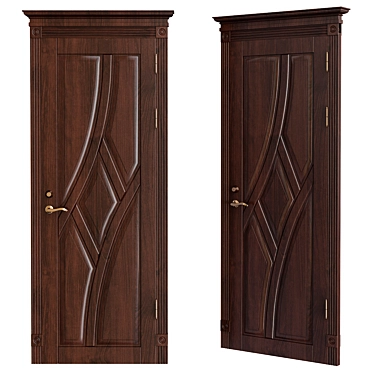 Modern Elegance: Interior Doors 3D model image 1 