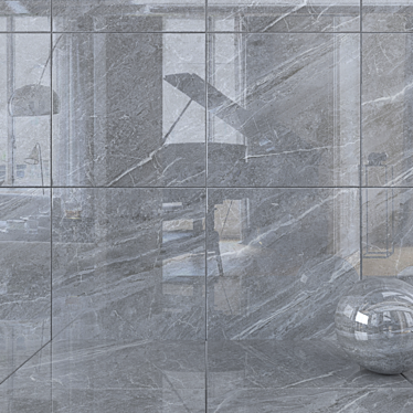 MUSEUM MAINSTONE MOON: Luxury Marble Wall Tiles 3D model image 1 