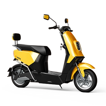 Eco-Friendly Yadea E3 Electric Scooter 3D model image 1 