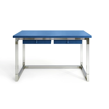 Modern Glamour Jacques Desk 3D model image 1 