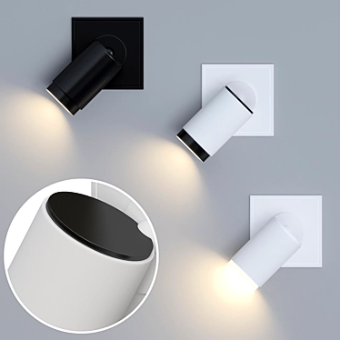 Versatile LED Spotlight: Spotlight_2 3D model image 1 