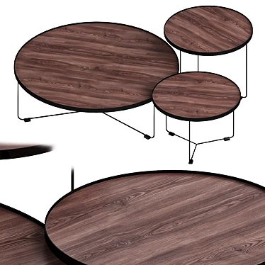 Modern Deprimo Coffee Table 3D model image 1 