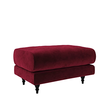 Italian-inspired Ottoman by OGO 3D model image 1 