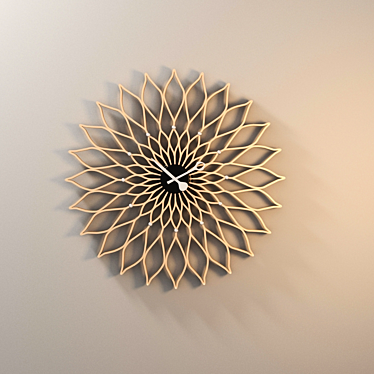 Elegance in Time: Decorative Clocks 3D model image 1 