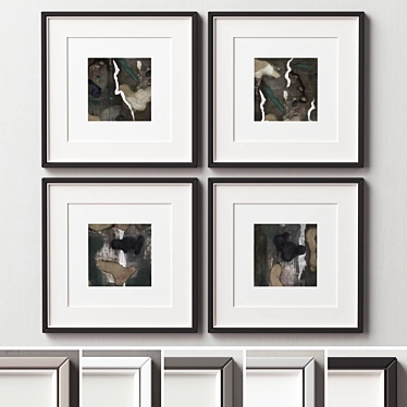 Versatile Picture Frame Set - 172 3D model image 1 