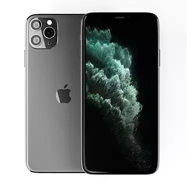 Ultimate Apple iPhone 11 Pro 3D model image 1 