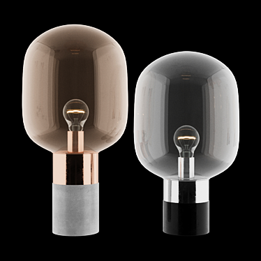 Sleek Boconcept Stockholm Lamp 3D model image 1 