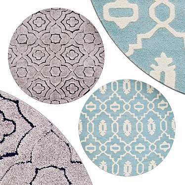 Round Rugs | No. 048 3D model image 1 