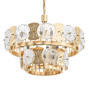 Elegant Illuminate: Candela Chandelier 3D model image 1 