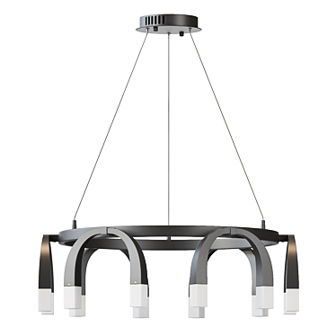 KLER L LED Ring Chandelier 3D model image 1 